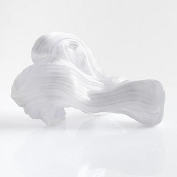Maria Bang Espersen, a glass sculpture, signed and dated 2019.