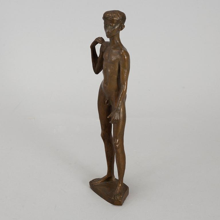 STIG BLOMBERG, skulptur, brons, Ystad Brons, signerad.
