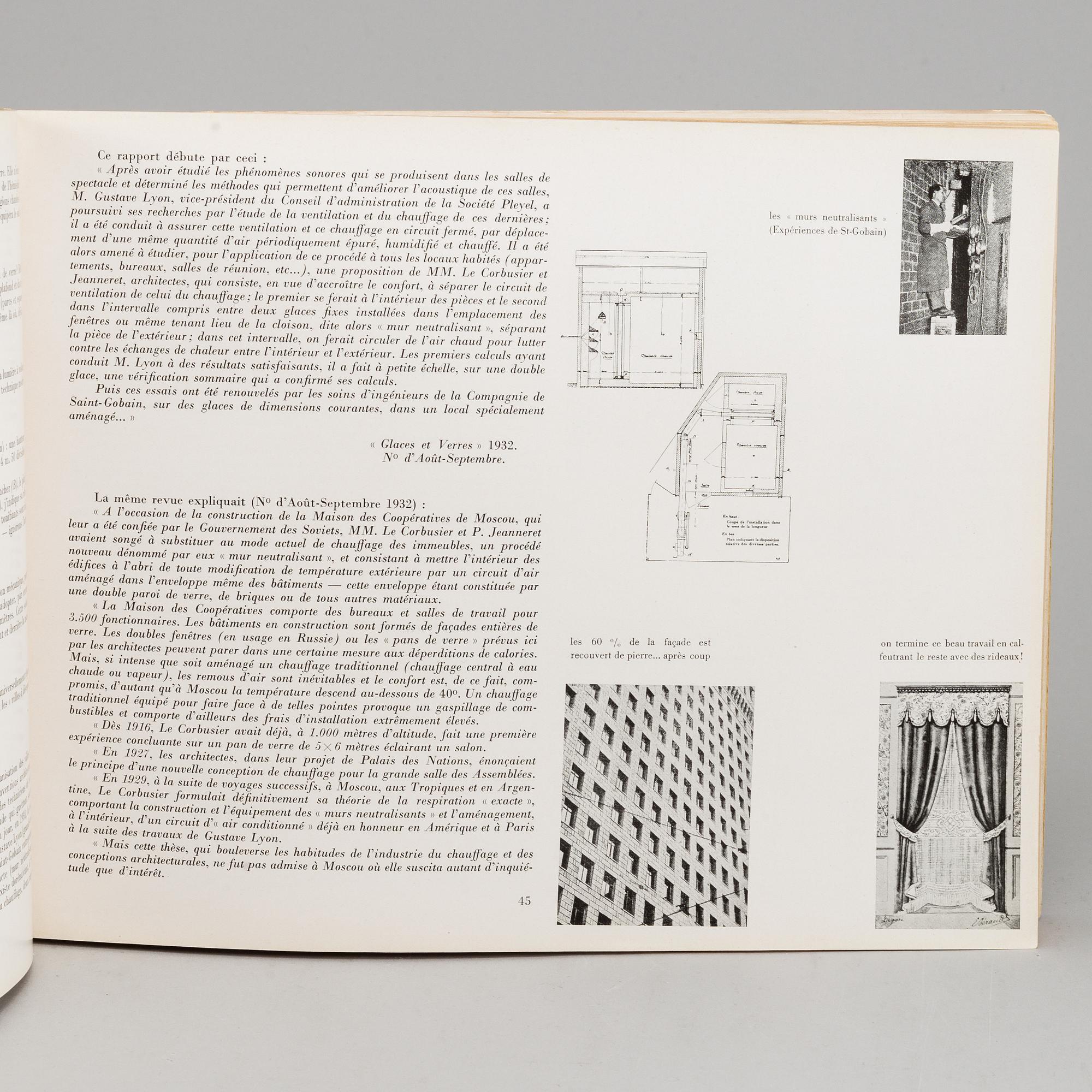 LE CORBUSIER, 'La Ville Radieuse'.