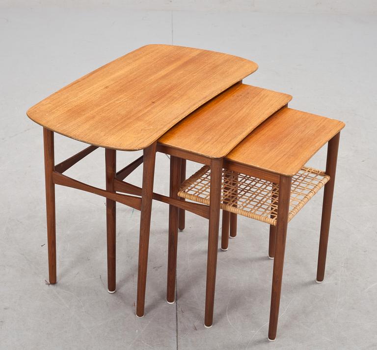 SATSBORD, 3 delar, 1950/60-tal.