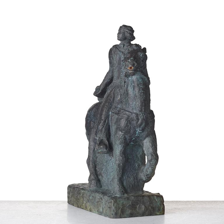 Ivar Johnsson, IVAR JOHNSSON, Sculpture, bronze. Signed. Foundry mark. Height 33.5 cm.