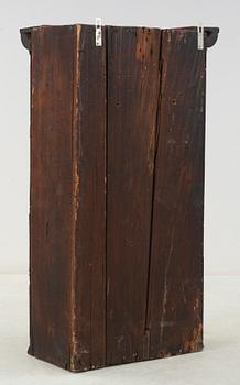 VÄGGSKÅP, barock, 1700-tal.