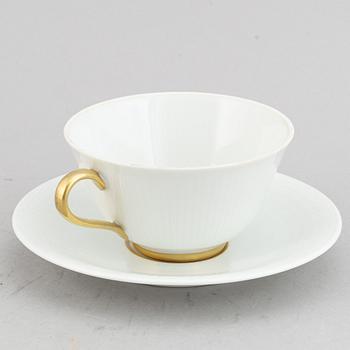 Louise Adelborg, Mat, kaffe- och teservis, Porslin, 110 delar, "Swedish Grace"/"Nationalservisen", Rörstrand.