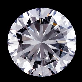 1244. BRILLIANT CUT DIAMOND, loose. Weight 1.95 cts.