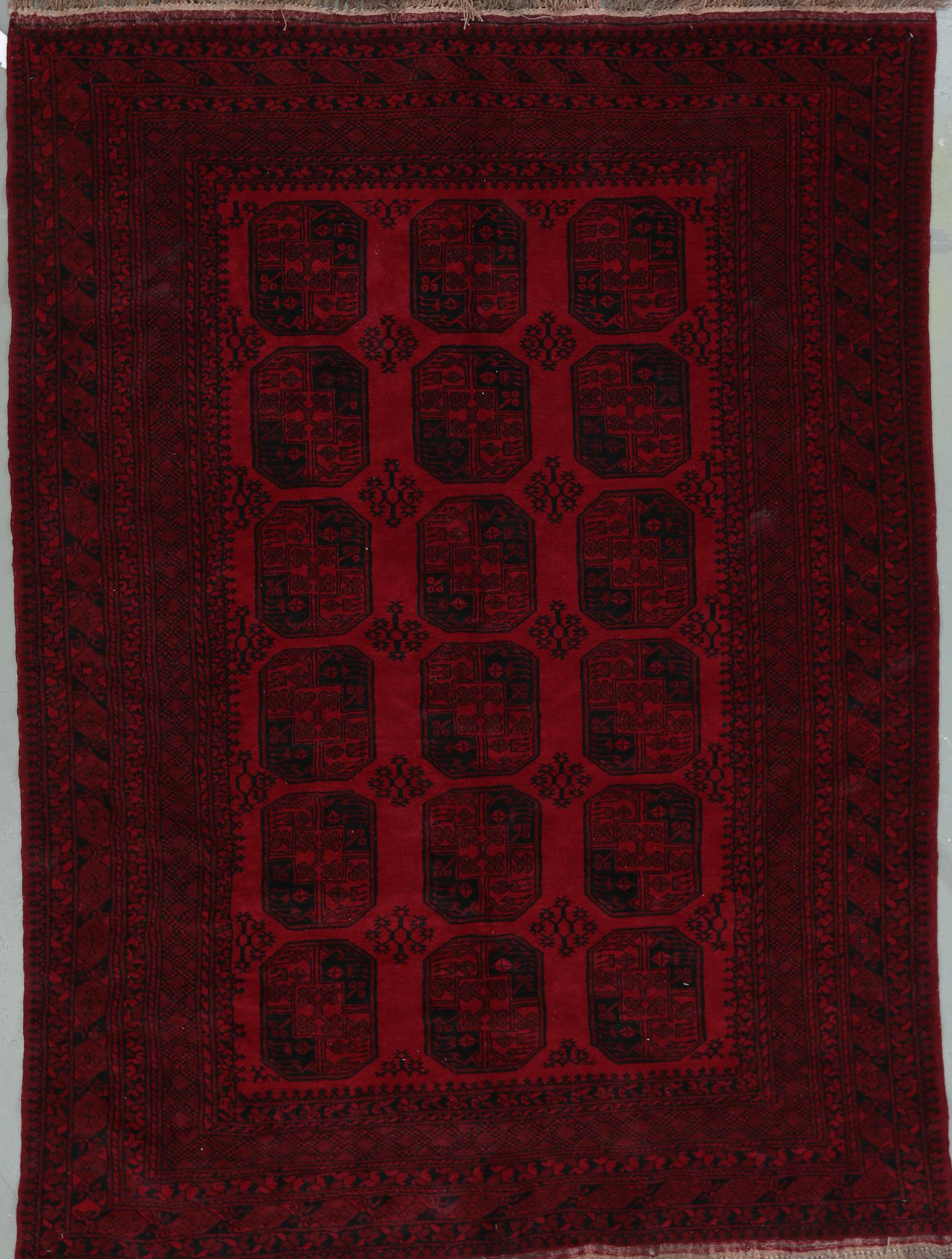 MATTA, old Afghan. 265x196 cm.