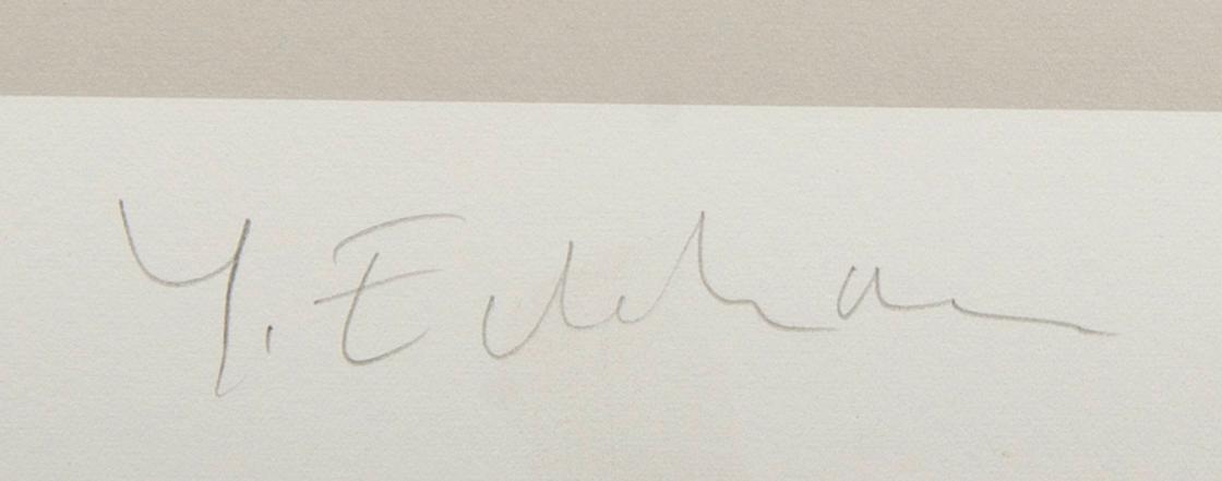 Yrjö Edelmann, a signed and numbered colour lithograph.