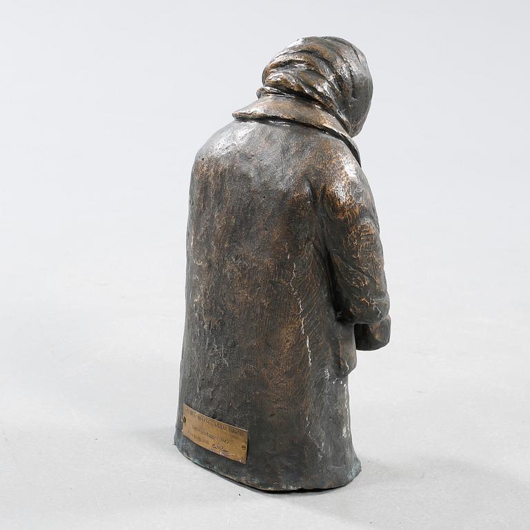 EINO HANSKI, skulptur, brons, signerad och daterad 1942/1991.