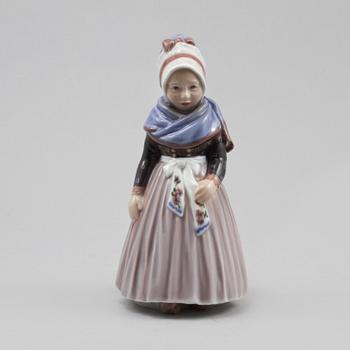 FIGURIN, porslin, Dahl Jensen, omkring 1900-talets mitt.