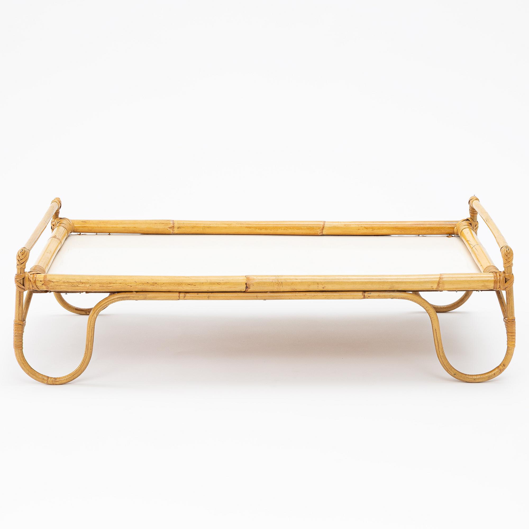 Josef Frank, Breakfast tray, Firma Svenskt Tenn, Larsson Korgmakare, model 262.