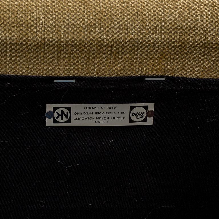 KERSTIN HÖRLIN-HOLMQUIST, a 'Triva' sofa from Nordiska Kompaniet, 1950's/60's.