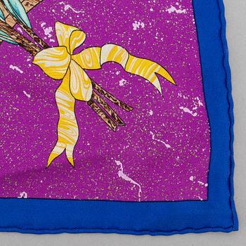 Hermès, a 'Pierres d'Orient et d'Occident' silk scarf.