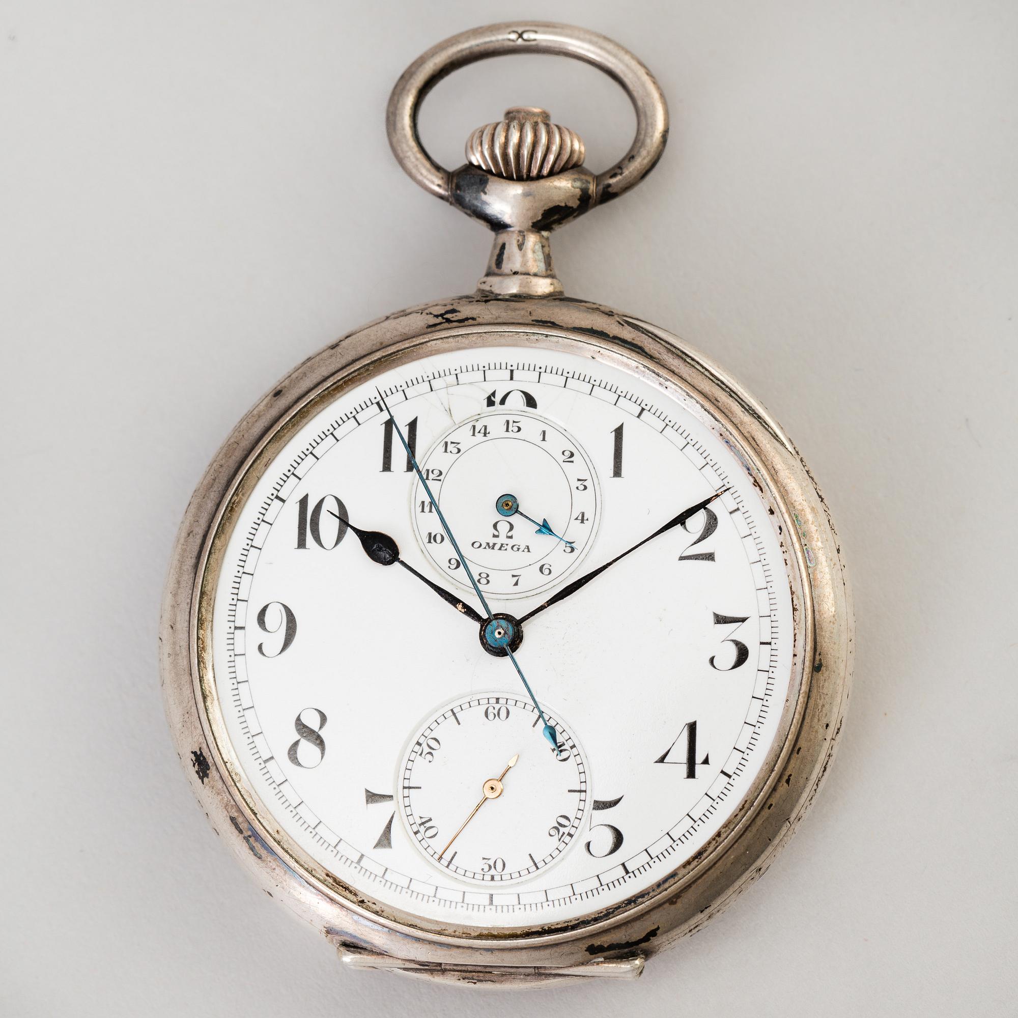 A silvered metal inkstand by Kaiser Zinn 1910s.