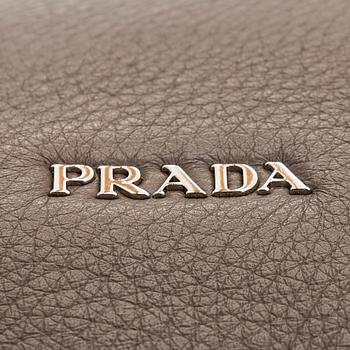 Prada, a 'Cervo Zipper Hobo' bag.