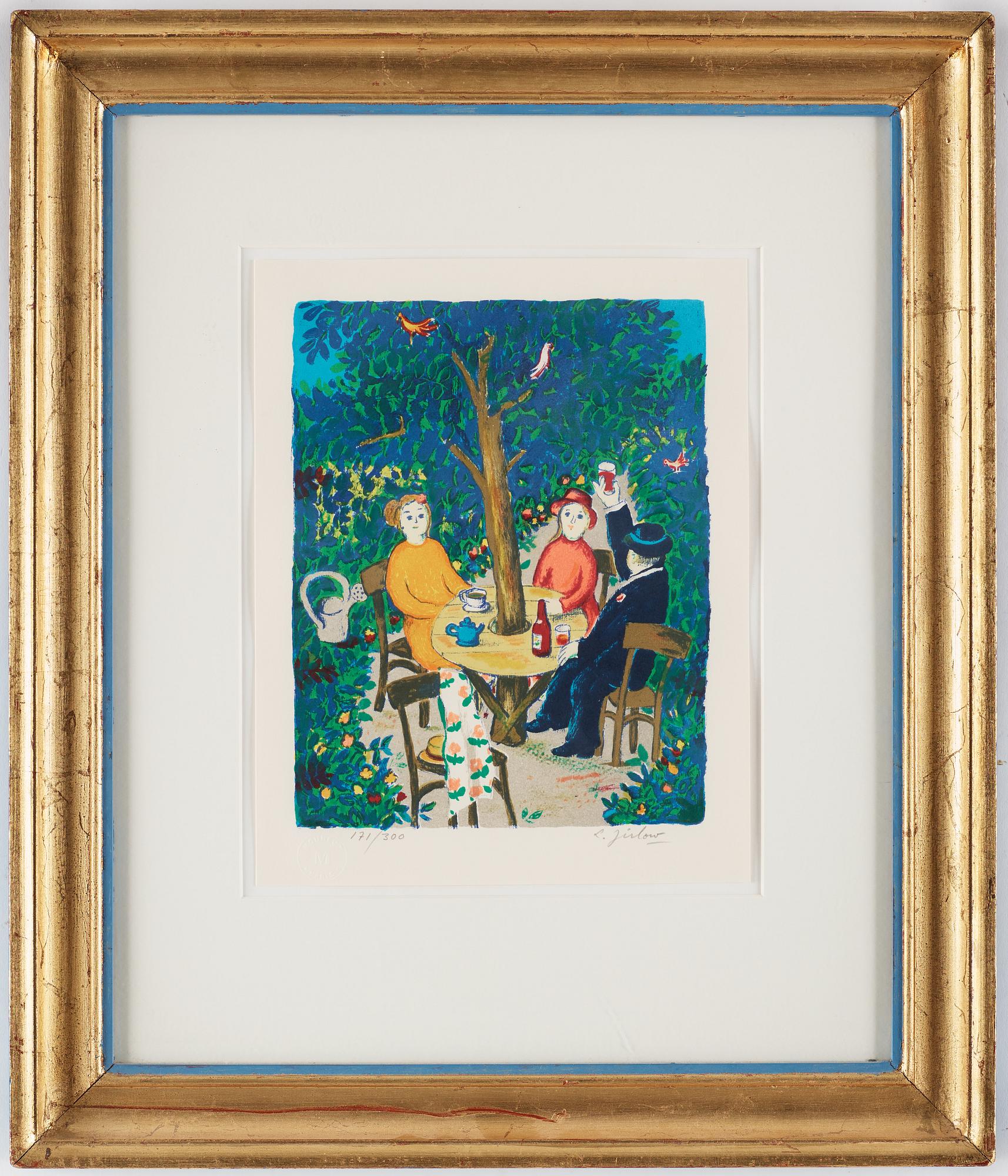LENNART JIRLOW, litografi, signerad, numererad 171/300.