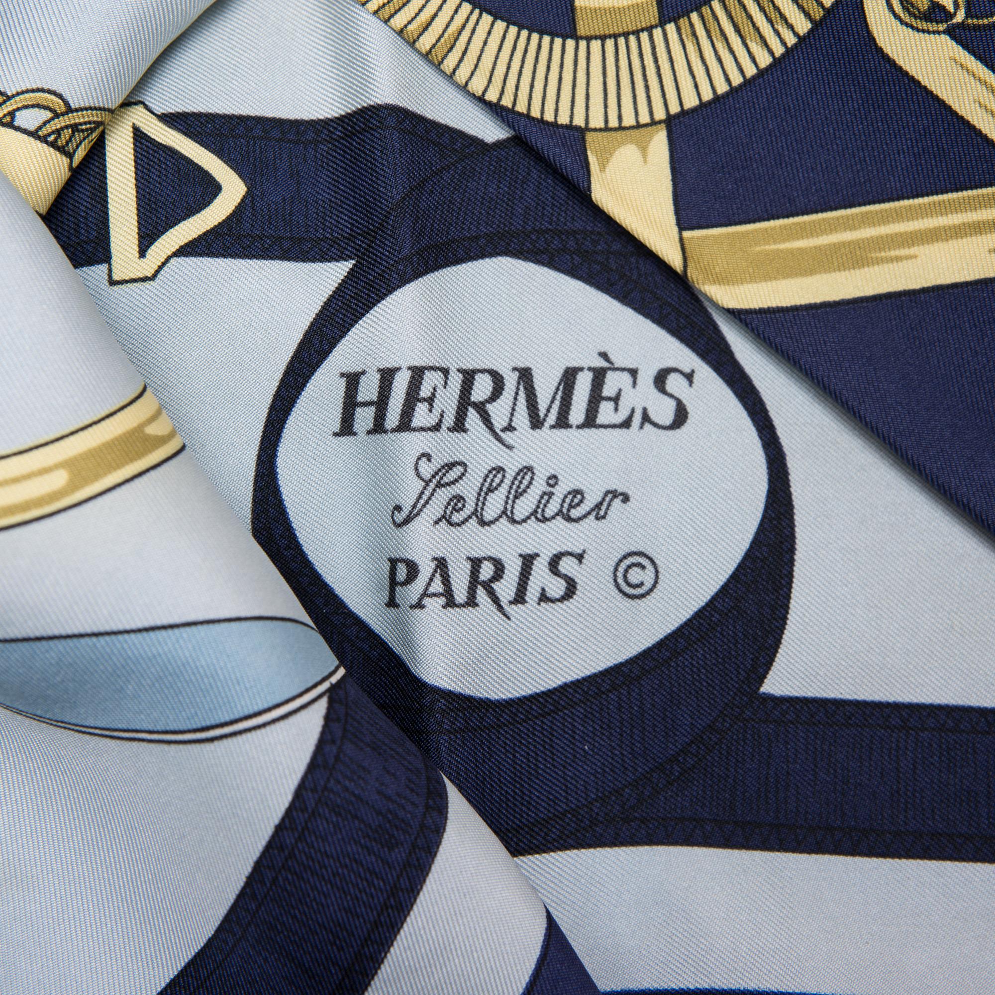 SCARF, "Eperon d'Or", Hermès,.