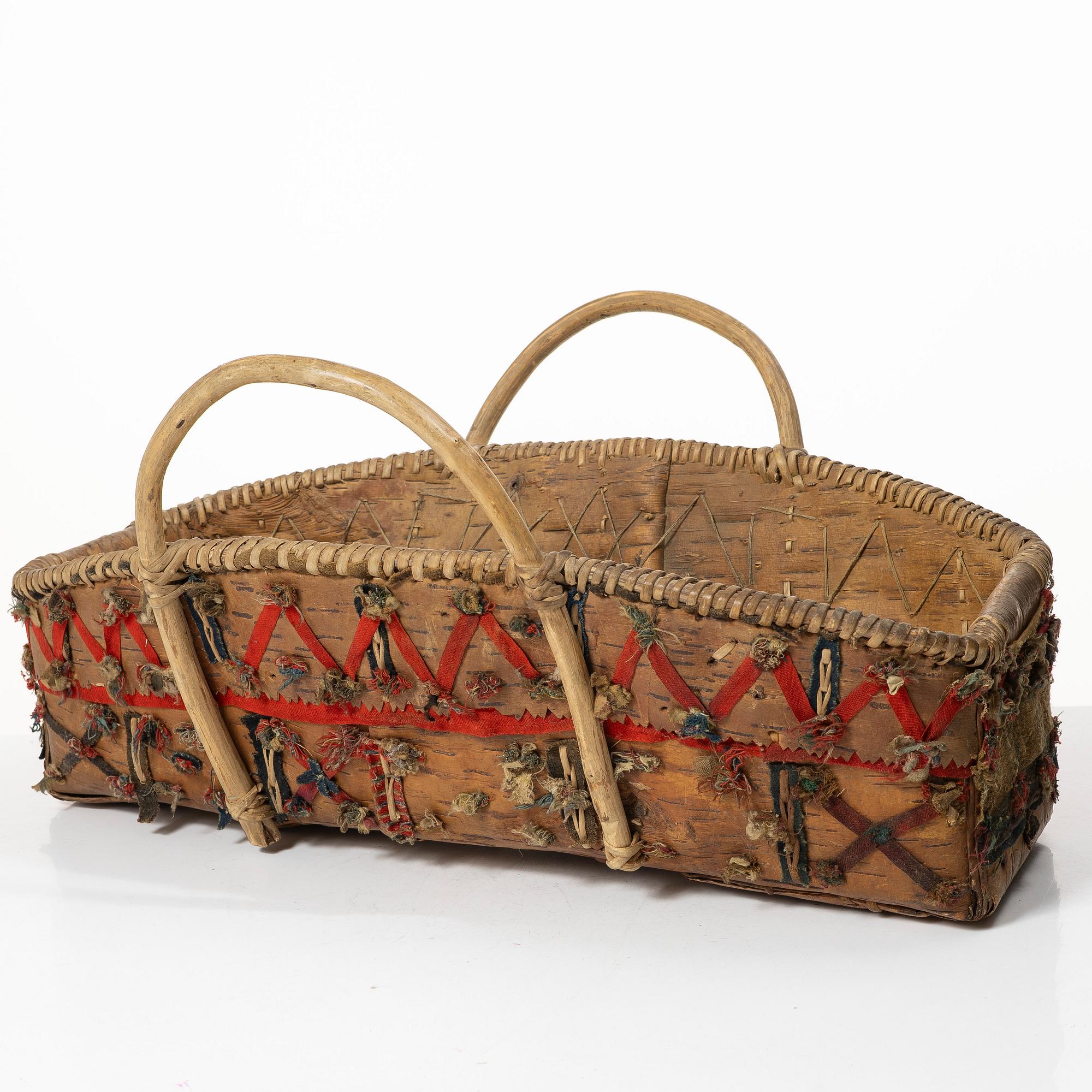 Dopkass, allmoge, sammolikt Dalarna, 1700/1800-tal.