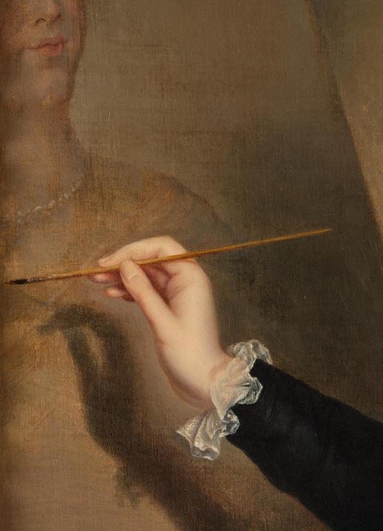 Elisabeth Vigée-Lebrun, kopia efter, Självporträtt.