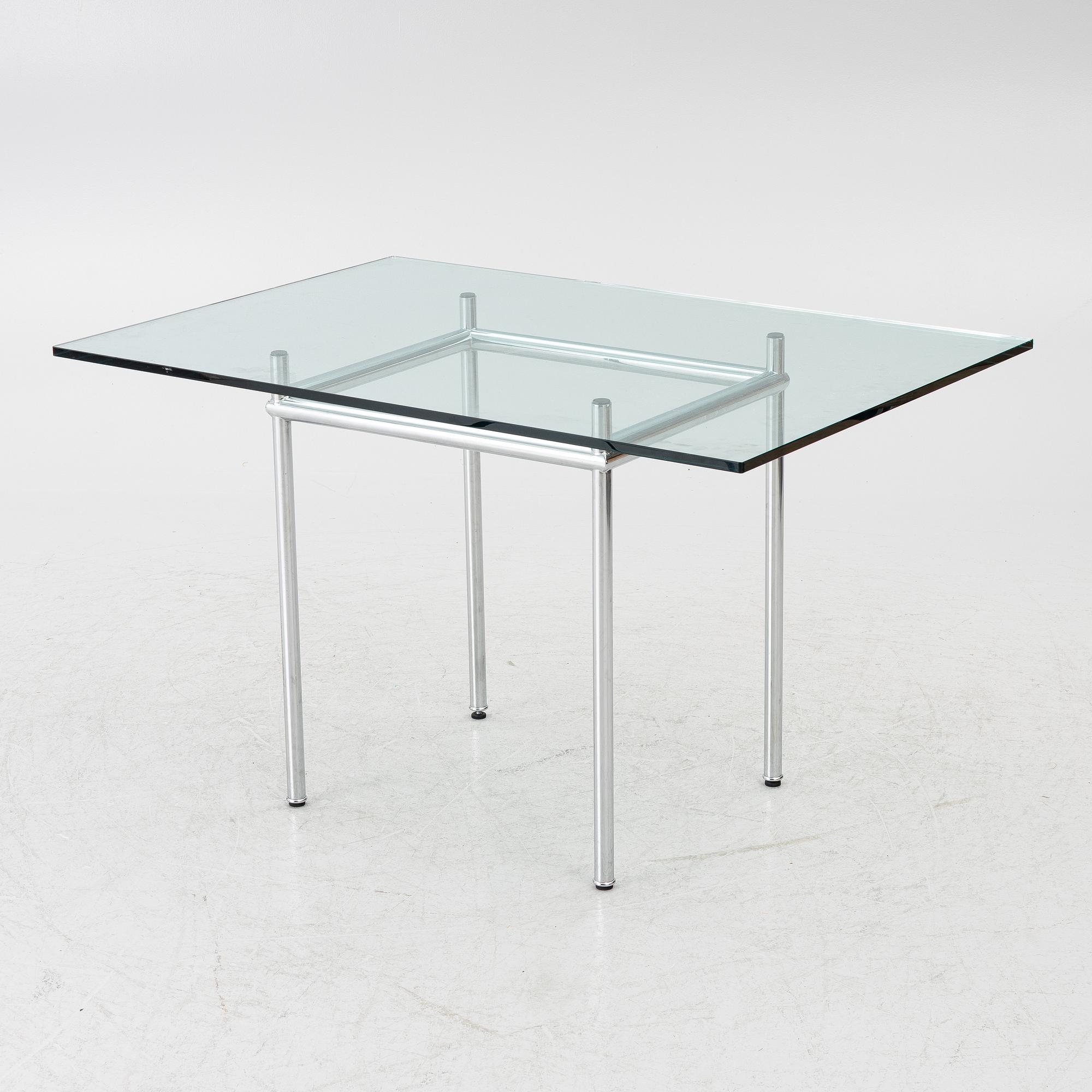 Le Corbusier (Charles-Édouard Jeanneret), a dining table, 'LC 12 La Roche', Cassina.