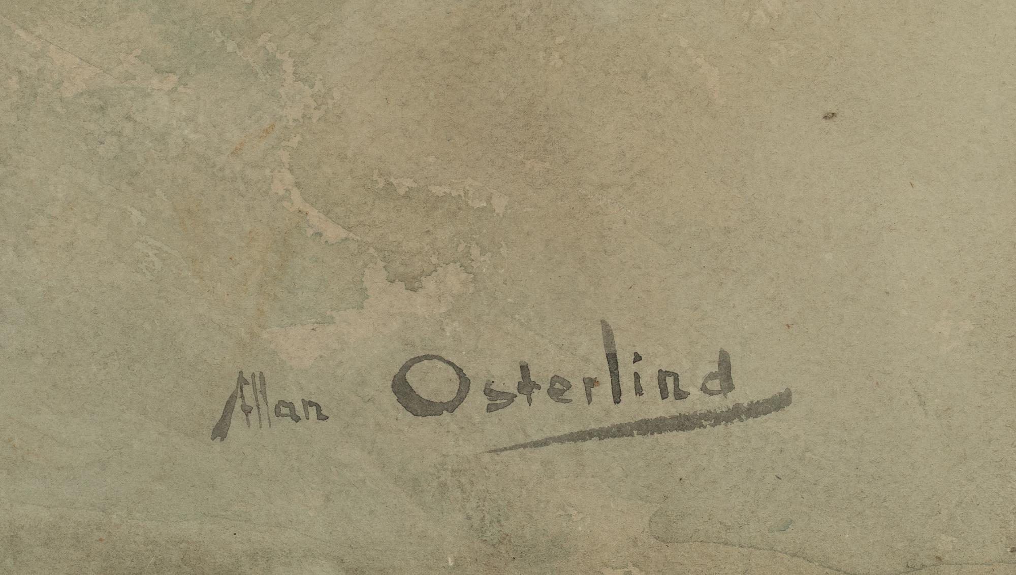 Allan Österlind, Girl with sheep.