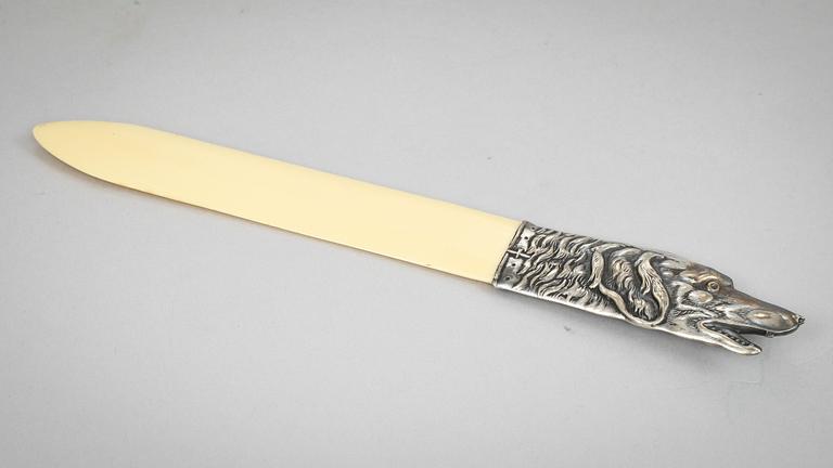 BREVKNIV, nysilver, 1900-talets första hälft.