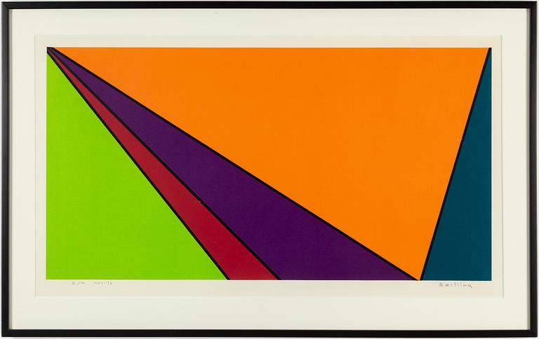 OLLE BAERTLING, silkscreen in colours,1959-73, signed EA.