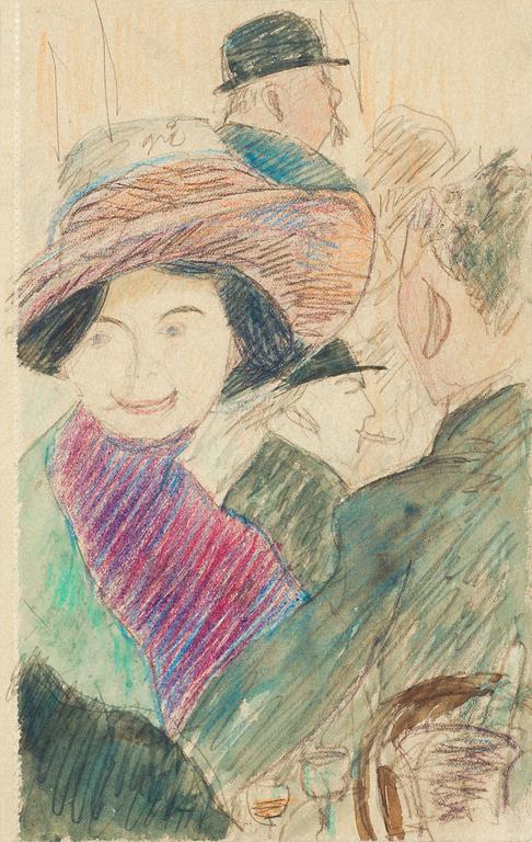 Hilding Linnqvist, "Från Berns Salonger" (From Berns Salons, Stockholm).