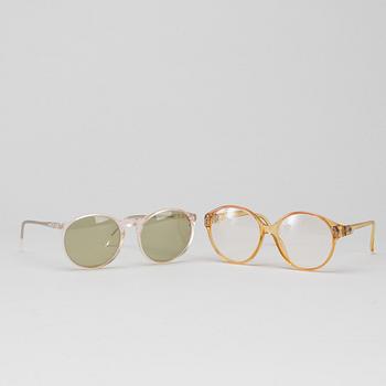 GLASÖGON resp. SOLGLASÖGON 2 st, Christian Dior samt Ralph Lauren,