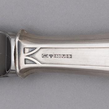 A 131-piece set of 'Suomi' silver cutlery, Suomen Kultaseppä oy/ Kultateollisuus oy, Turku 1927-1991.