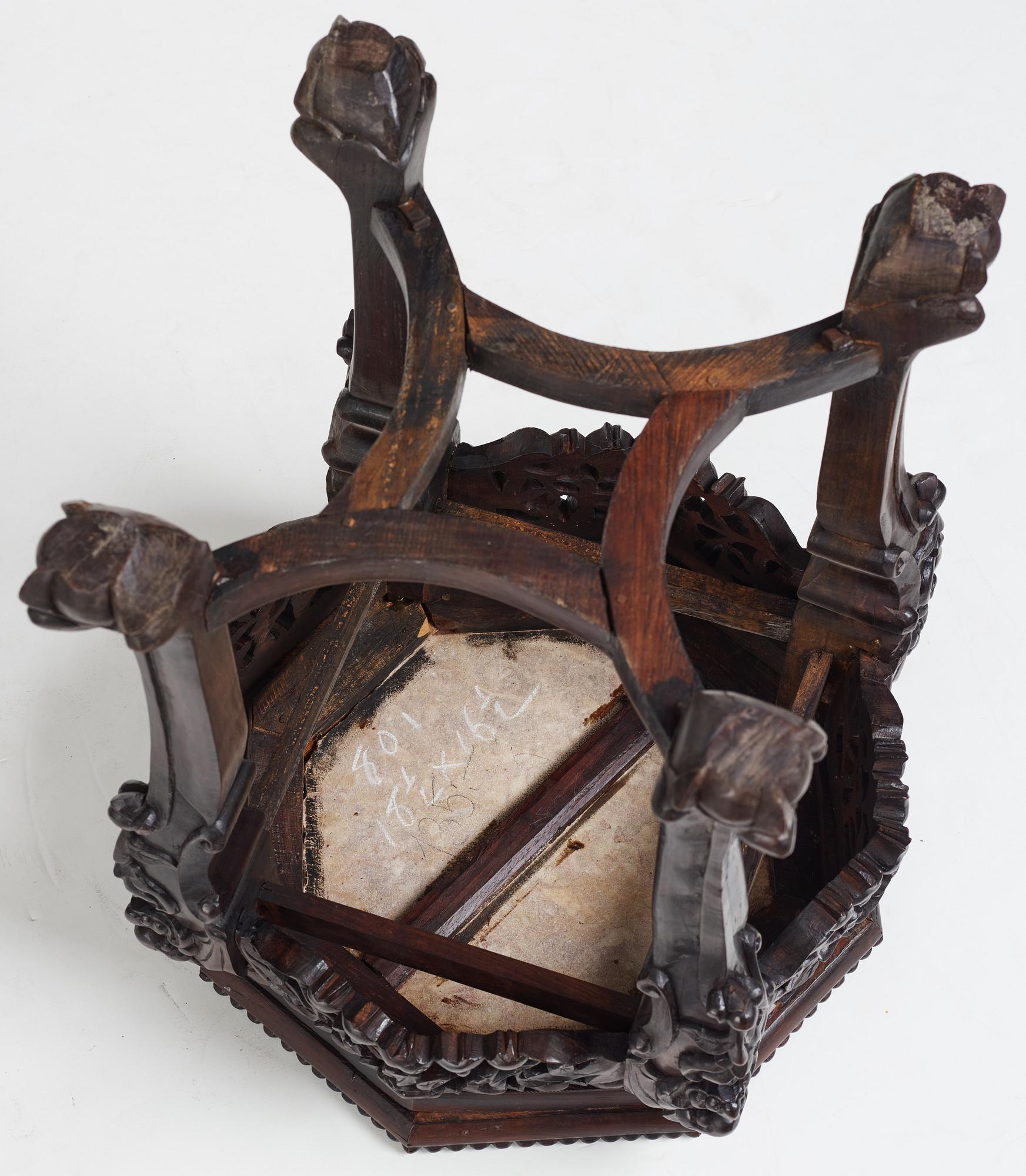 A japanese stand, circa 1900.