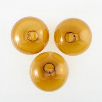 Hans-Agne Jakobsson, vägglampor 3 st  Markaryd sent 1900-tal.