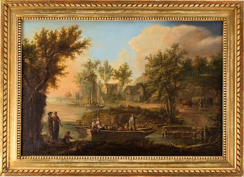 JOHAN PHILIP KORN, oil on canvas, indistinctly signed J? P.K. and dated 1786.