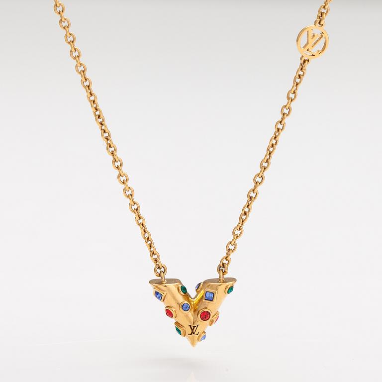 Louis Vuitton, An "Essential V Planète" necklace. Marked Louis Vuitton Paris, Made in Italy.