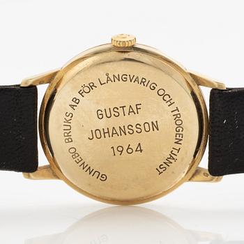 Omega, wristwatch, 34 mm.
