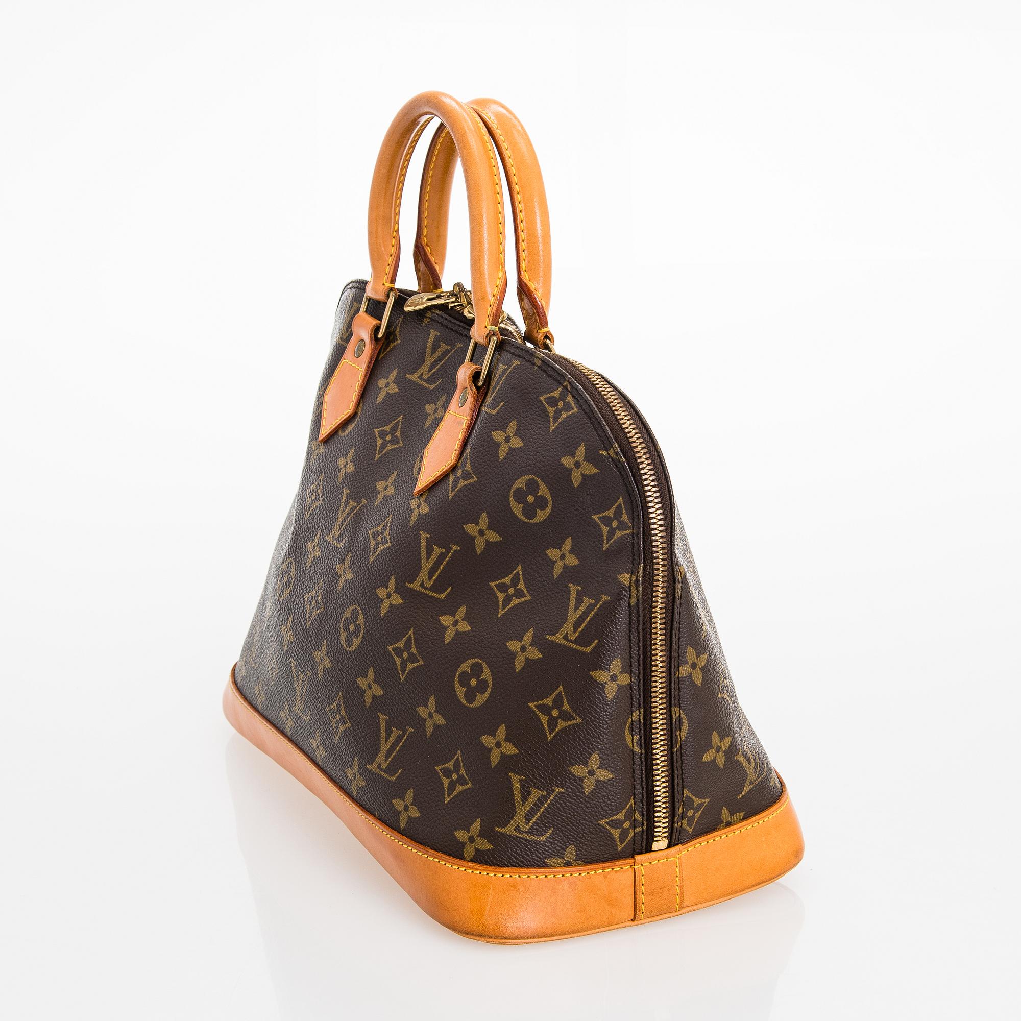 Louis Vuitton, A Monogram Canvas 'Alma' Handbag.