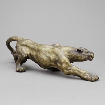SKULPTUR, patinerad brons, 1900-tal.