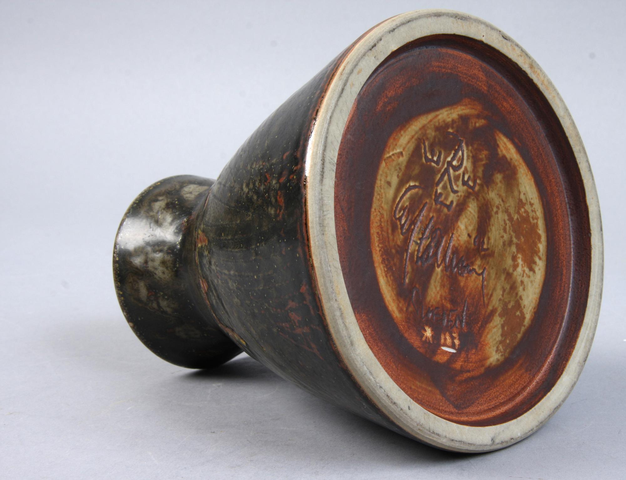 FAT samt, VASER, 2 st, stengods, Marianne Westman, C-H Stålhane samt Gunnar Nylynd, Rörstrand.