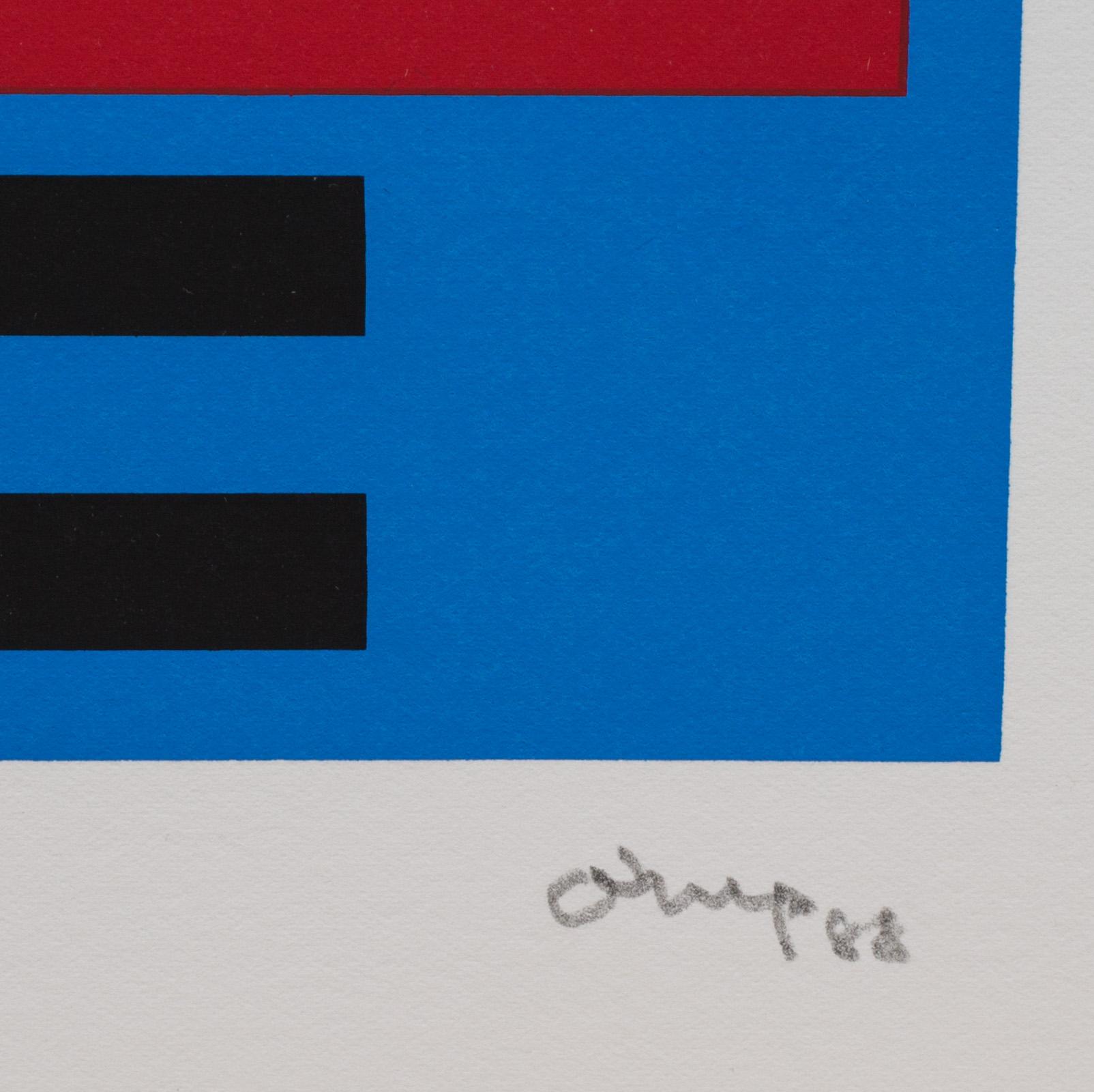 BENGT ORUP, serigrafi, signerad, daterad 88 och numrerad 103/200.