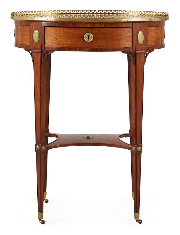 BORD, troligen av Gottlieb Iwersson (mästare i Stockholm 1778-1813). Sengustavianskt.