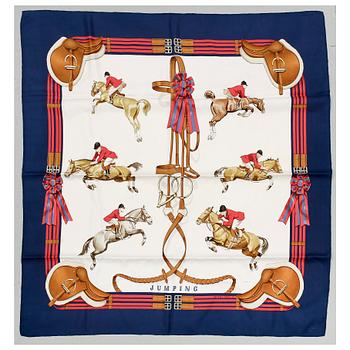 Hermès · SCARF, "Jumping", Hermès.