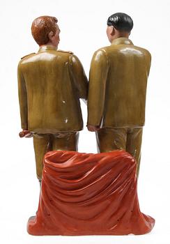 SKULPTUR, porslin, Kina, 1900-tal.