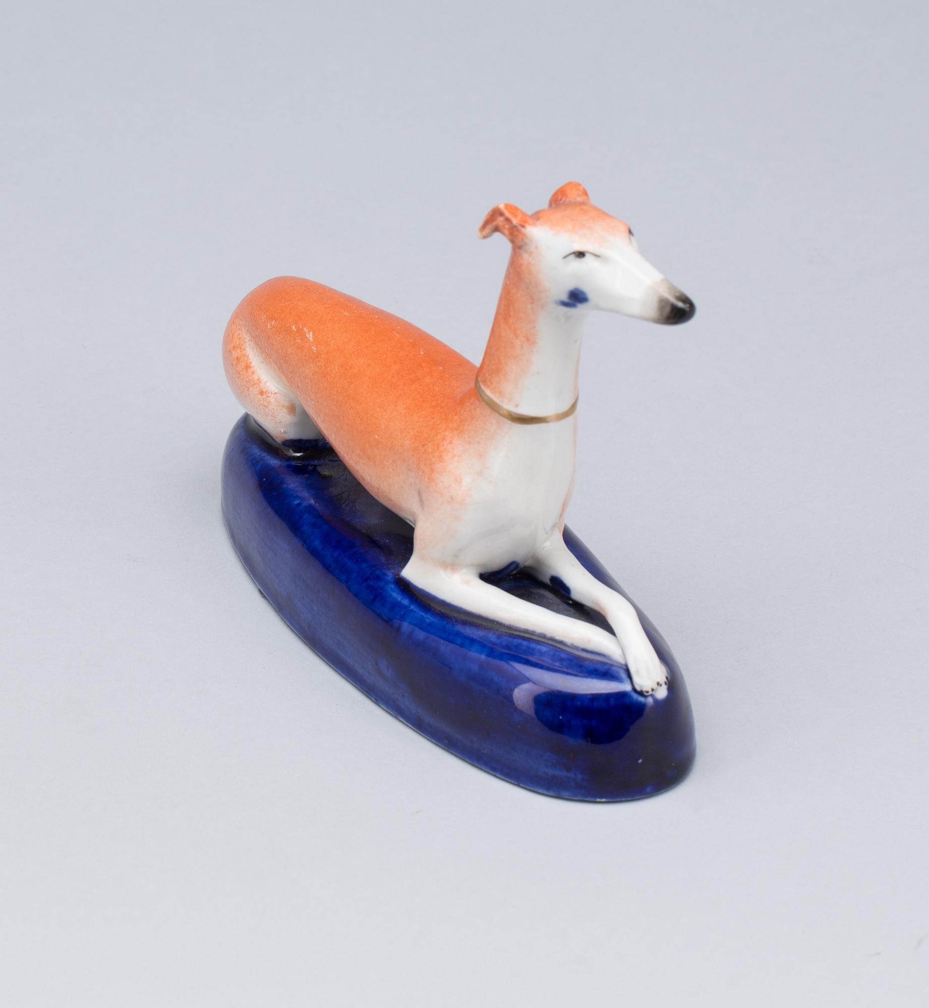 FIGURIN, flintgods, Staffordshire, 1800-tal.