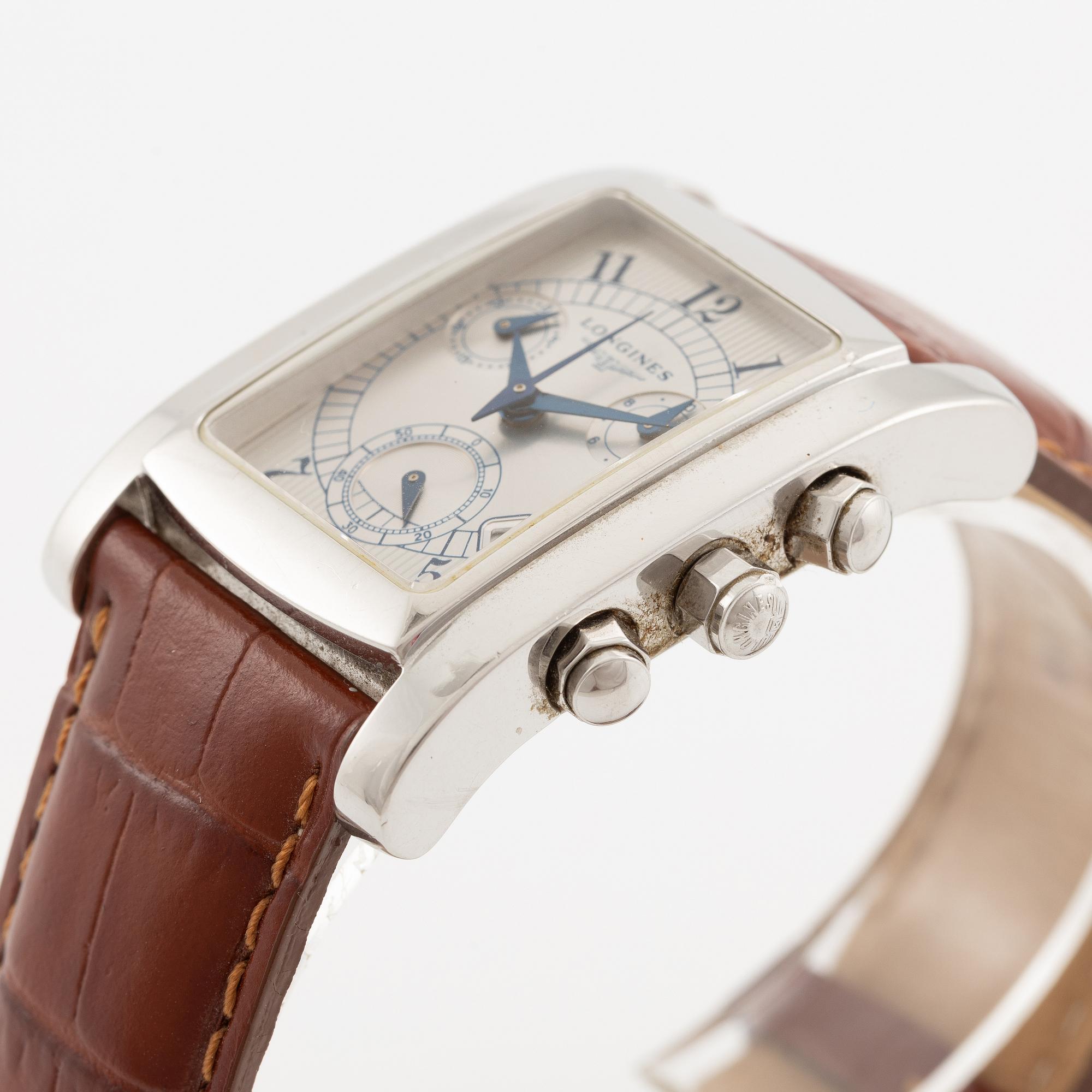 Longines, Dolce Vita, armbandsur, kronograf, 28 x 33,5 (42) mm.