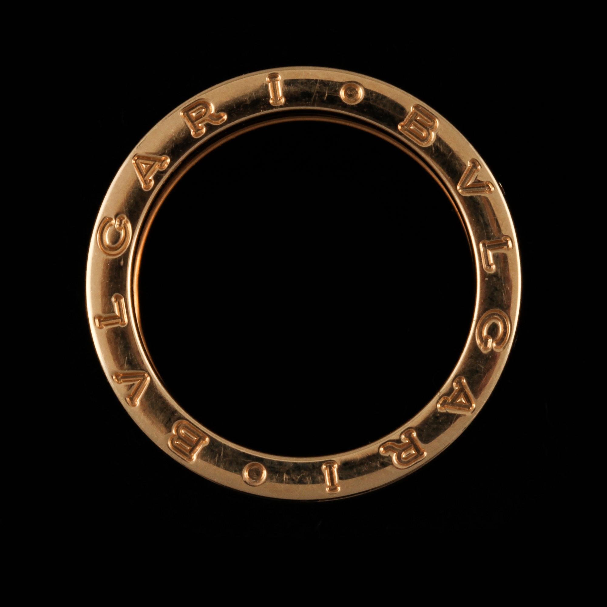 RING, 18k guld, B-Zero1, Bulgari. Vikt 13 g.