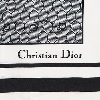 Christian Dior, a silk scarf.