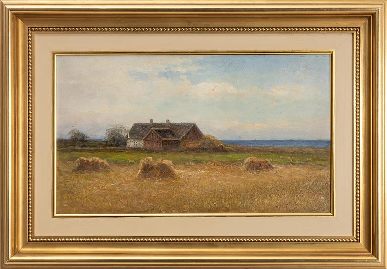 Severin Nilson, Farm, Halland.