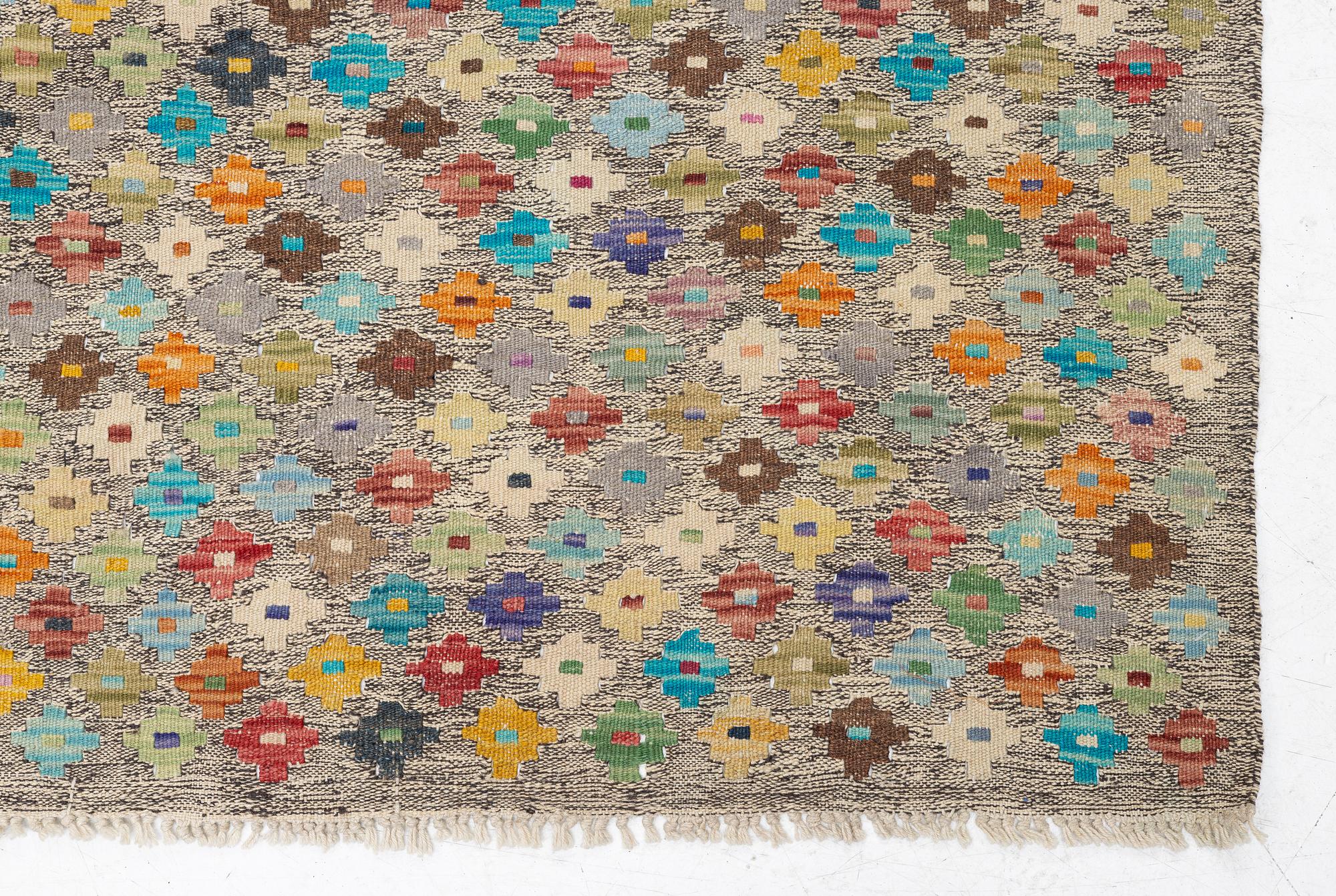 Rug, Kelim, approx. 349 x 269 cm.