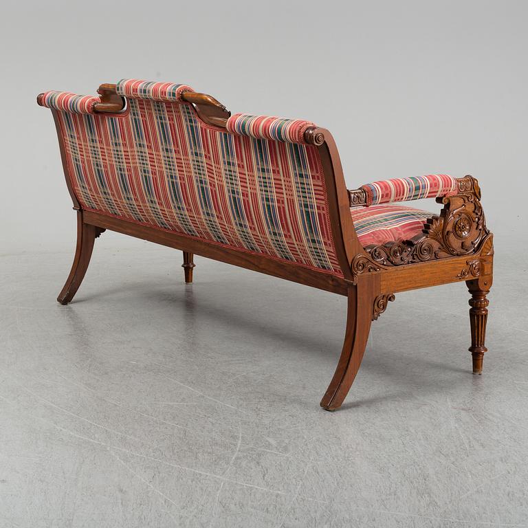 A early 20th century sofa.