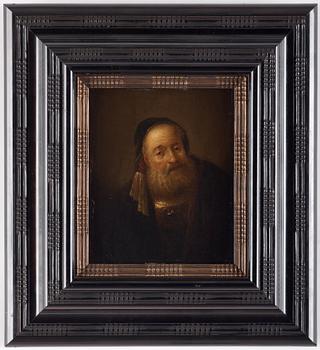 Rembrandt Harmensz van Rijn Copy after, Portrait of an elderly gentleman.