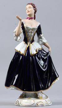 FIGURINER, 2 st, porslin, Royal Dux.