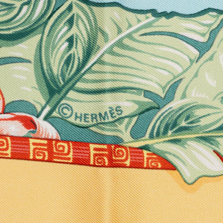 Hermès, scarf, "Aloha".